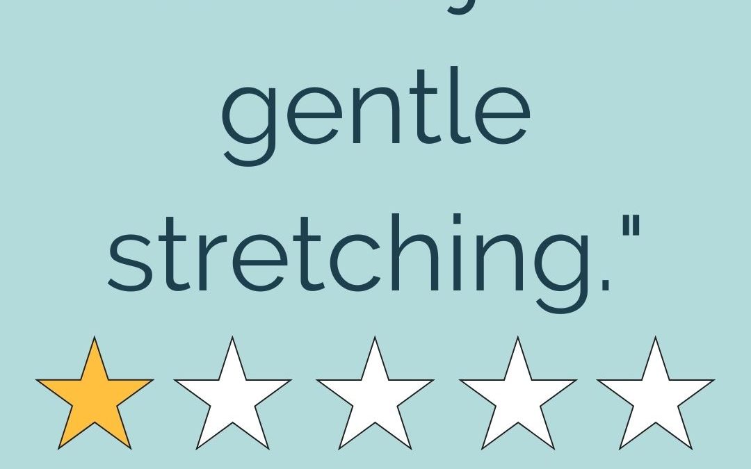 Episode 3 – That 1-Star Review I Got for Gentle Yoga