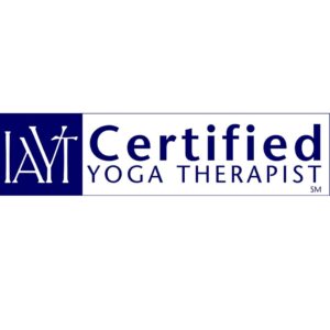 International Association of Yoga Therapists Logo showing Addie deHilster certification