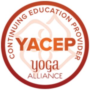 Yoga Alliance YACEP Logo showing Addie deHilster as a continuing education provider