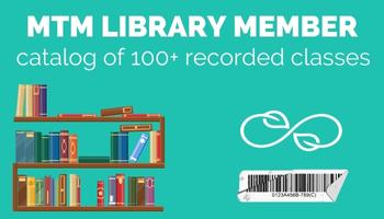 Library Card for Moved To Meditate members with access to recorded online mindful movement classes.