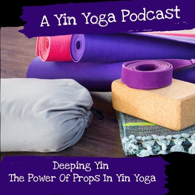 Image of Yin Yoga props for podcast with Addie deHilster and Nyk Danu.